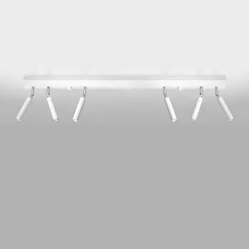 Фамлайты | Потолочный светильник Emmi белого цвета G9, 6 лампочек famlights, белый