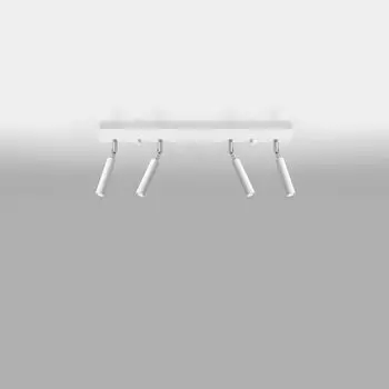 Фамлайты | Потолочный светильник Emmi белого цвета G9, 4 лампы famlights, белый