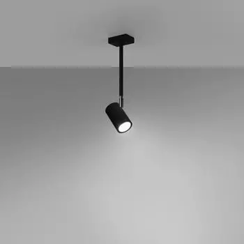 Фамлайты | Потолочный светильник Nedim черного цвета GU10, 1 лампочка famlights, черный