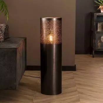 Фамлайты | Торшер Lima матовый никель E27 900мм famlights, серебро