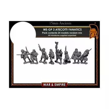 Фанатики - Атекотти, War & Empire - Ancients Miniatures - Picts and Caledonians (15mm)