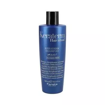 Фанола, Кератерм, шампунь с кератином для вьющихся волос, 300 мл, Fanola