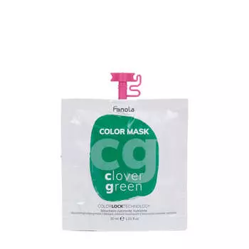 Fanola Маска для окрашивания волос Color Mask Clover Green 30мл