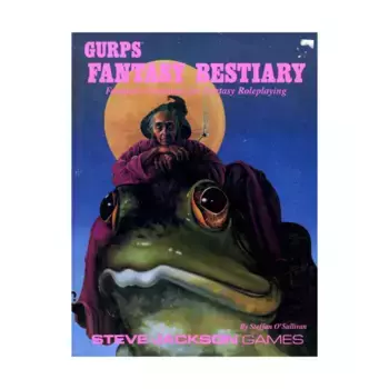 Fantasy Bestiary (1st Edition, 1st Printing), GURPS (1st-3rd Edition) - Fantasy, мягкая обложка