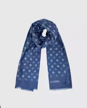 Фэнтезийный мужской шарф Olimpo, темно-синий