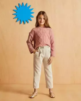 Фэнтезийный свитер для девочки Coconut El Corte Ingls, розовый