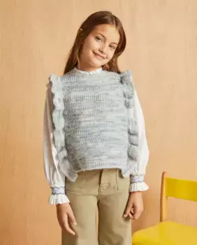 Фэнтезийный жилет для девочки Coconut El Corte Ingls, синий