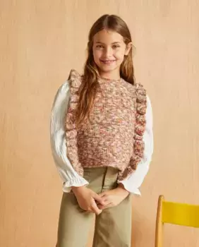 Фэнтезийный жилет для девочки Coconut El Corte Ingls, розовый