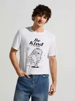 Fanverse ко Дню Земли выбирает мужские футболки, мультфильмы и слоганы, белый цвет