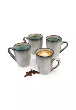 Фаянсовая посуда серии Capri Snger, blau-grn - kaffeebecher set 4-teilig