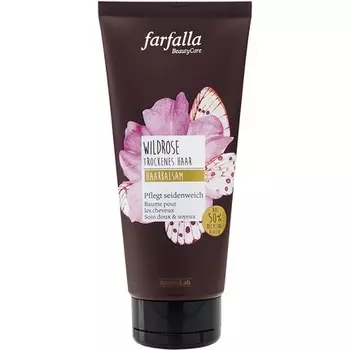 Farfalla Бальзам для волос Wild Rose - с маслом розы и арганы - 100% сертифицирован