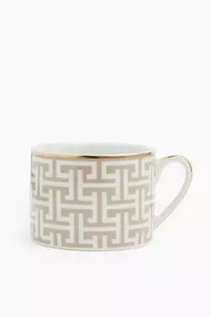 Фарфоровая чашка H&M, бежевый