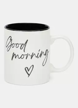 Фарфоровая кружка с ручкой Croff, белый