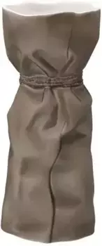 Фарфоровая настольная ваза Kaiser "Папирус", (1 шт.), ваза из бисквитного фарфора, в классическом дизайне, высота ок. 16 см Kaiser Porzellan Высота: 16 см, 7,5 см, коричневый