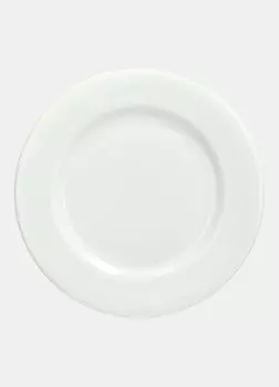 Фарфоровая обеденная тарелка Croff, белый