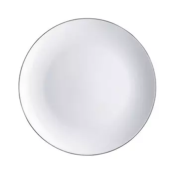 Фарфоровая тарелка Cucina Colori Черная, 26 см Arzberg, белый черный