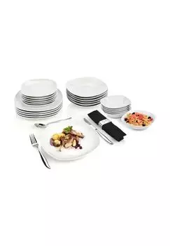 Фарфоровый набор посуды Bilgola Snger, wei - tafelservice 24-teilig