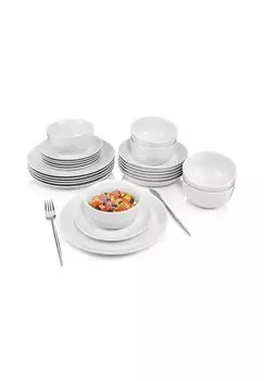Фарфоровый сервиз Новый Порт Snger, wei - tafelservice 24-teilig