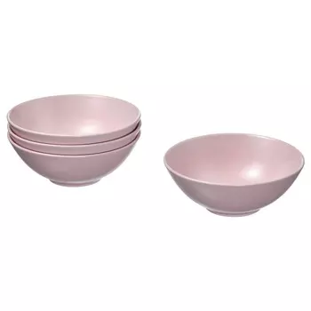 FRGKLAR ФЭРГКЛАР Миска, матовая поверхность светло-розовый, 16 см IKEA