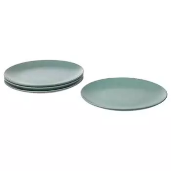 FRGKLAR ФЭРГКЛАР Тарелка, матовая поверхность светлая бирюза, 26 см IKEA