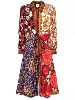 FARM Rio платье миди Miranda, белый