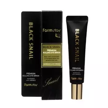 Farm Stay Black Snail Premium Сыворотка для век Rolling Eye 25 мл