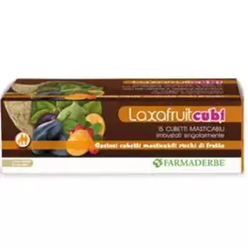 Farmaderbe Овощная добавка Laxafruit 15 жевательных кубиков