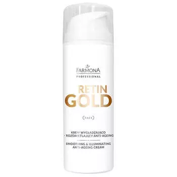 Farmona Professional Retin Gold разглаживающий и осветляющий антивозрастной крем 150мл