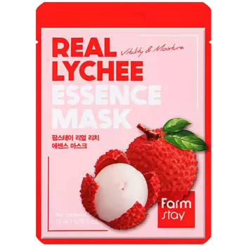 Farmstay Real маска для лица из личи, 23 мл