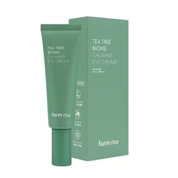 FarmStay, Успокаивающий крем для глаз Tea Tree Biome 50 мл