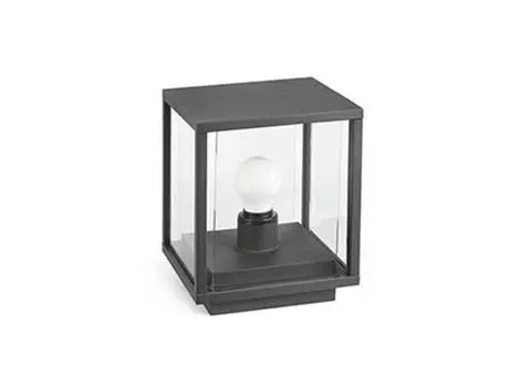 Faro Nala высота 22 см антрацит 1-светлый квадратный, серый