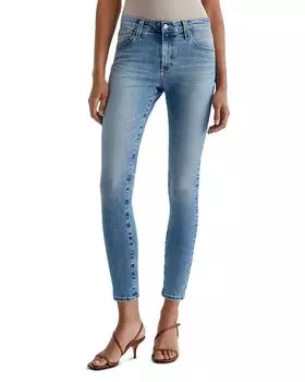 Фарра Узкие Джинсы Средней Посадки в расцветке "18 Years Dream" AG, синий