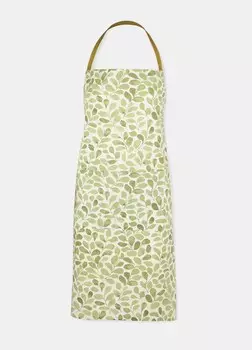 Фартук из чистого органического хлопка с принтом Croff, зеленый