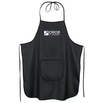 Фартук парикмахерский CeCe, черный, с принтом