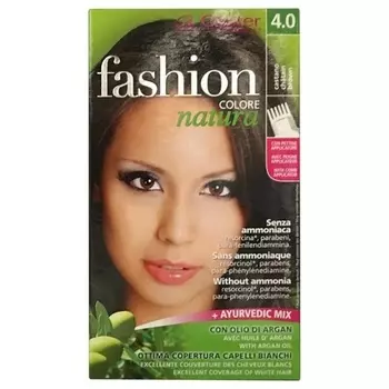 Fashion Краска для волос Oyster Natural 4-0 Castano Prodotti Capelli
