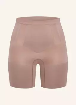 Фасонные шорты oncore с завышенной талией до середины бедра и эффектом пуш-ап. Spanx, коричневый