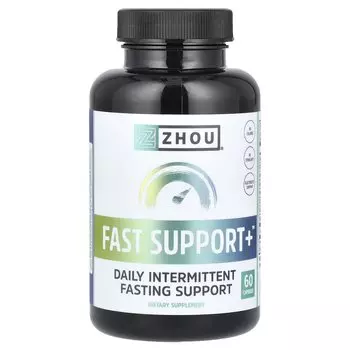 Fast Support+, 60 капсул Zhou Nutrition