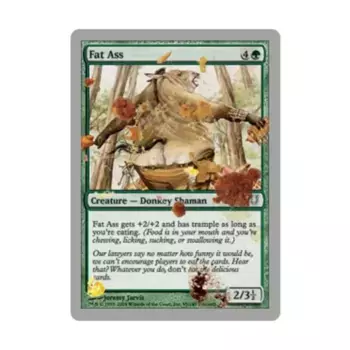 Fat As* (C), MTG - Unhinged