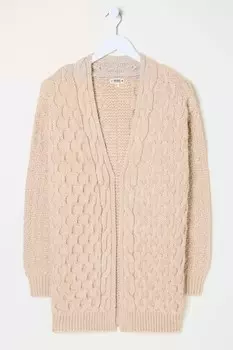 Fatface Ezzie кардиган Fat Face, белый