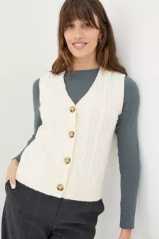 Fatface кабель кнопка бак Fat Face, бежевый