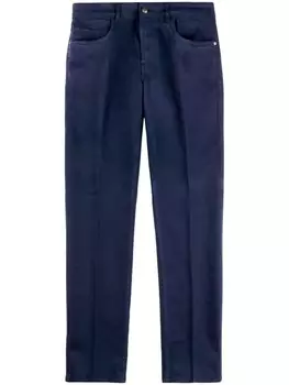 Fay брюки с пятью карманами, синий