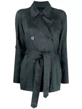 Fay двубортное пальто, синий