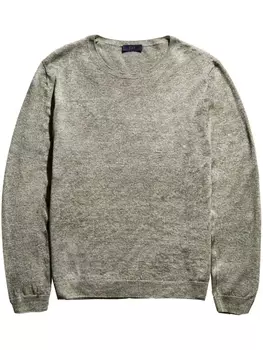 Fay джемпер с вышитым логотипом, зеленый