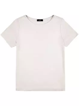 Fay футболка с короткими рукавами, нейтральный