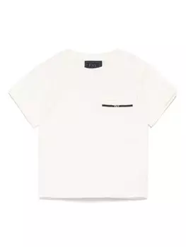 Fay Kids базовая футболка, белый