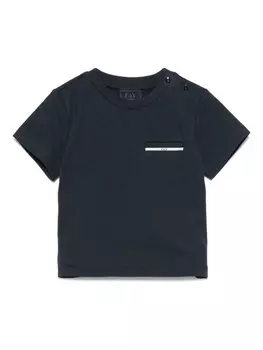 Fay Kids базовая футболка, синий