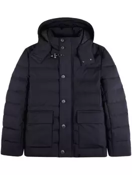 Fay куртка-пуховик, синий