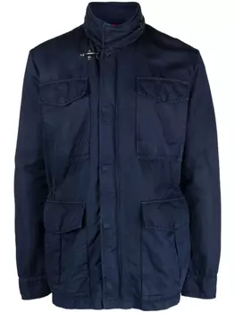 Fay куртка с капюшоном, синий