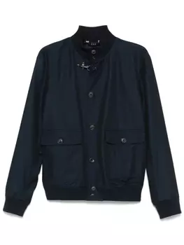 Fay легкий бомбер, синий