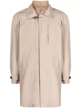 Fay многослойный тренч, коричневый